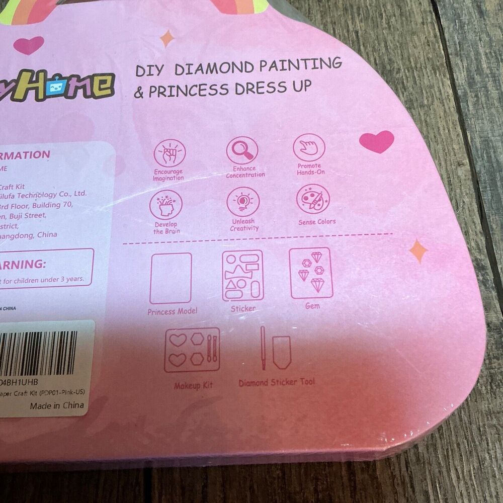 NEW Perryhome DIY Diamond Painting & Princess Dress Up - Picture 5 of 8